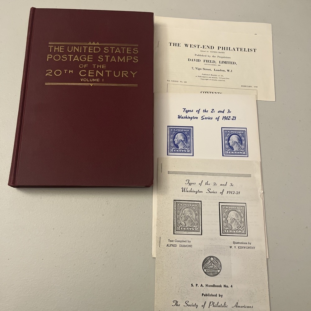 The U.S. Postage Stamps of the 20th Century  Vol.‎ 1 1937 Revised March